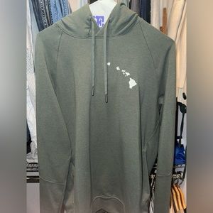 Limited edition Hawaii Lululemon men’s sweatshirt, medium green